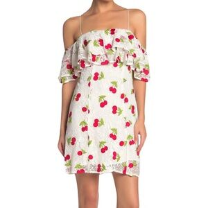 Show Me Your Mumu Rita Ruffle Cherry dress